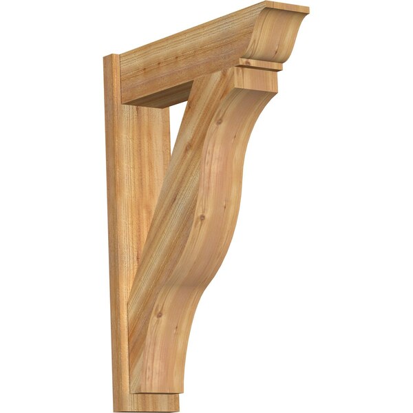 Ekena Millwork Funston Traditional Rough Sawn Outlooker, Western Red Cedar, 8"W x 30"D x 42"H OUT08X30X42FST01RWR - main